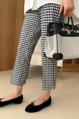 Gingham Span Pants