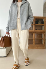 Whole Garment Slit Jogger Pants