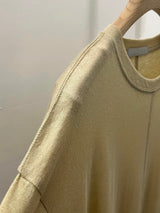 Raw Seam Detail Tee