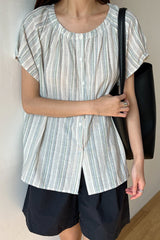 Pure Stripe Blouse