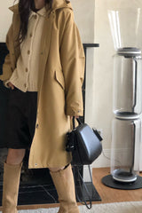 Foet London Hooded Coat (Hood Detachable)