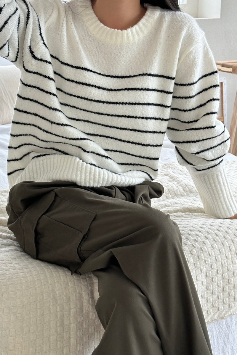 Roffle Stripe Knit
