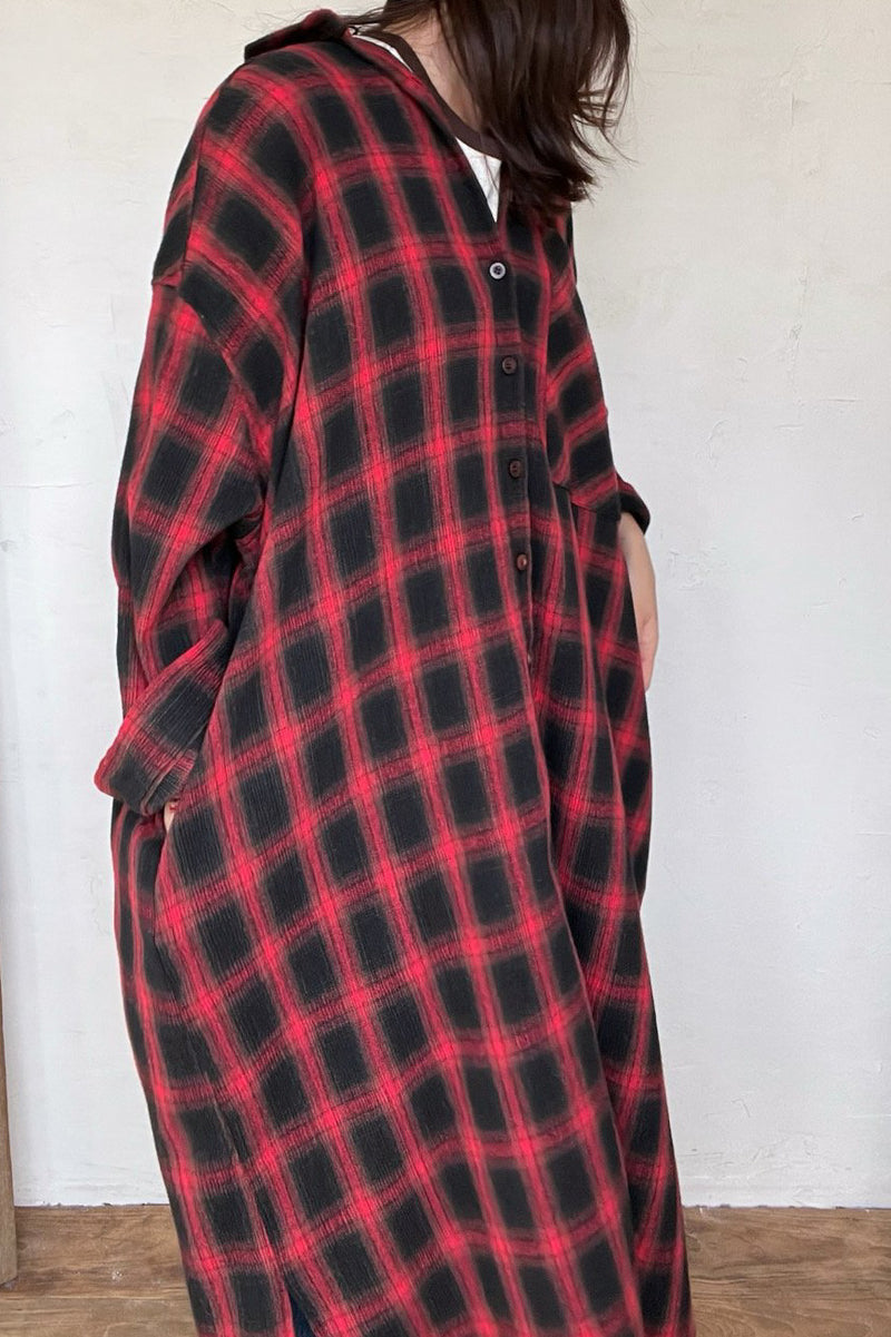 Vintage Maxi Check Shirt