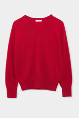 Cashmere V-neck Knit