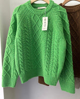 Retro Cable Sweater