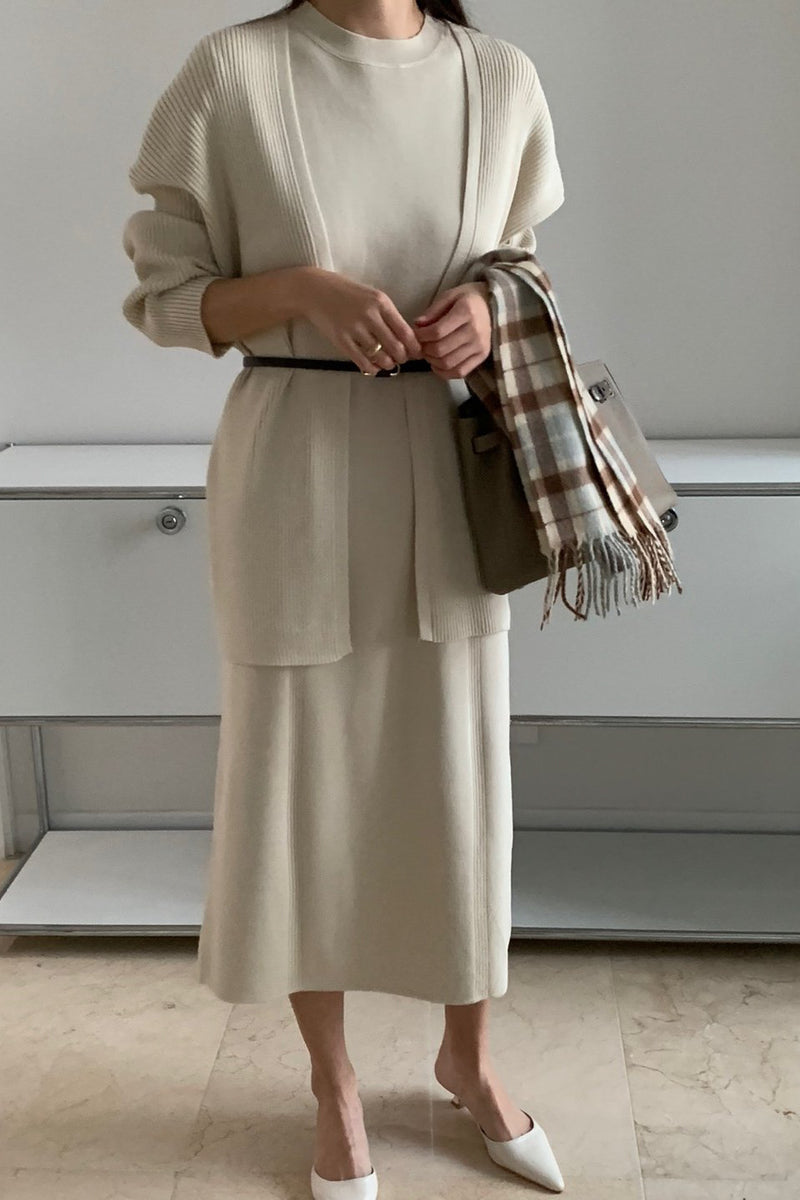 Lady Cardigan Set