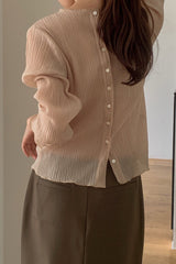 Pleats Twoway Blouse