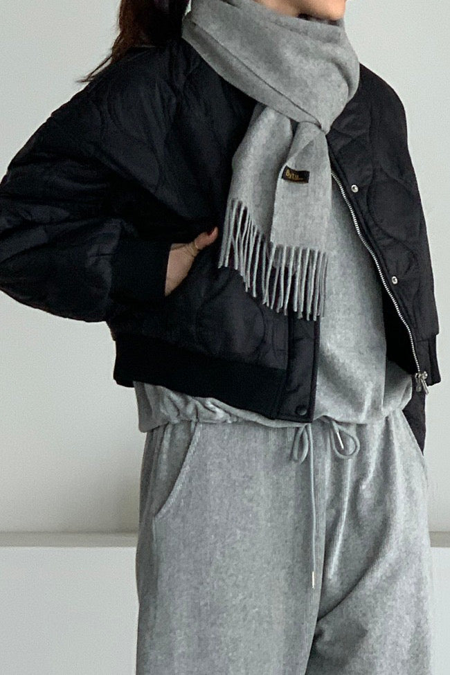 Quilted Crop Jacket