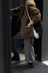 Stripe Banding Slacks