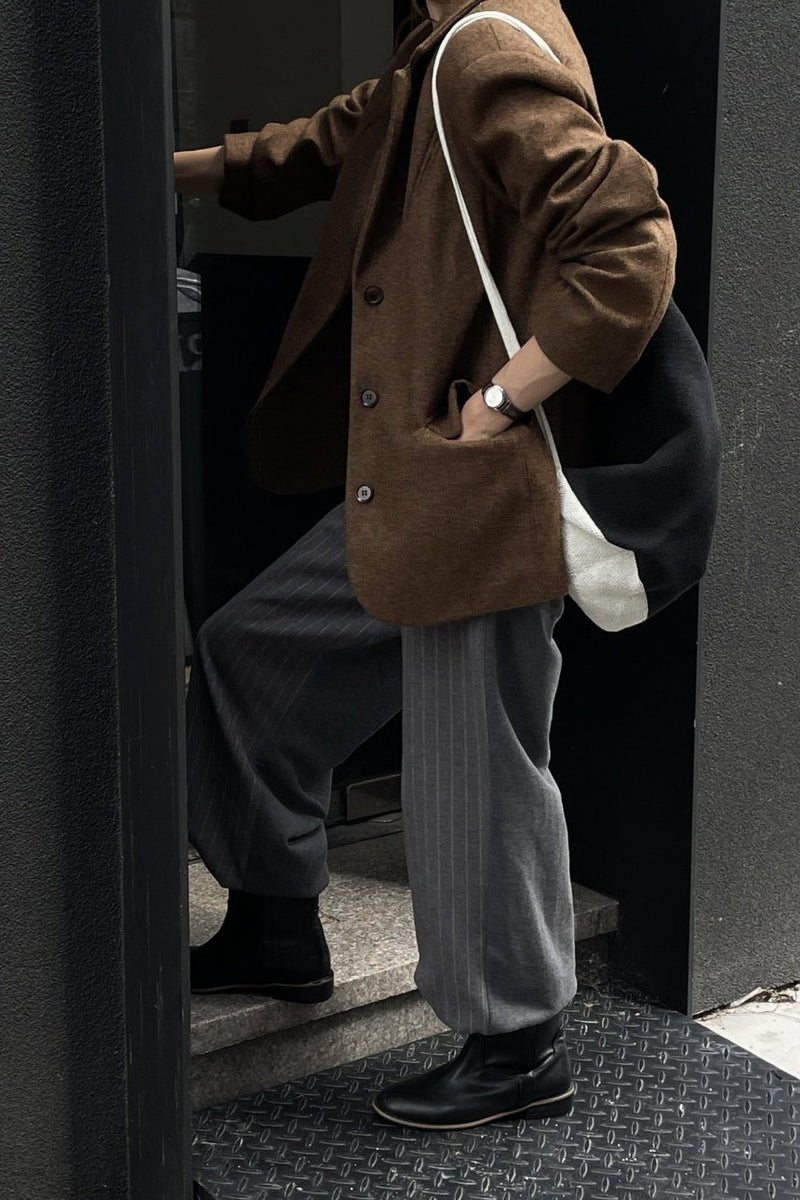Stripe Banding Slacks