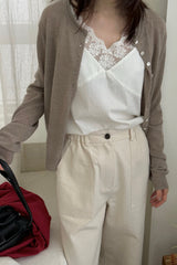 Spring Alpaca Cardigan