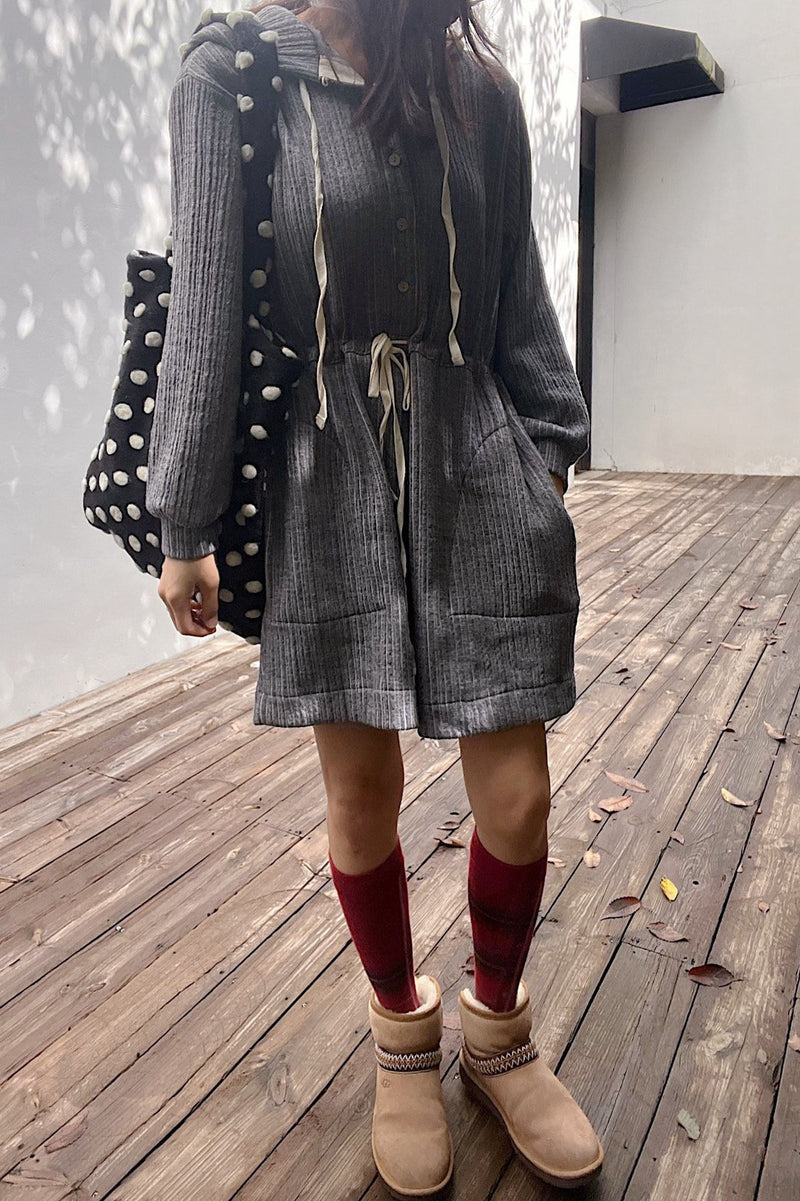 Cozy Hooded Romper