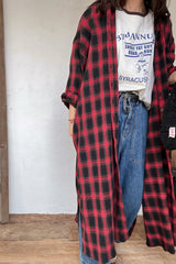Vintage Maxi Check Shirt