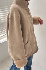 Reversible Teddy Mustang Jacket