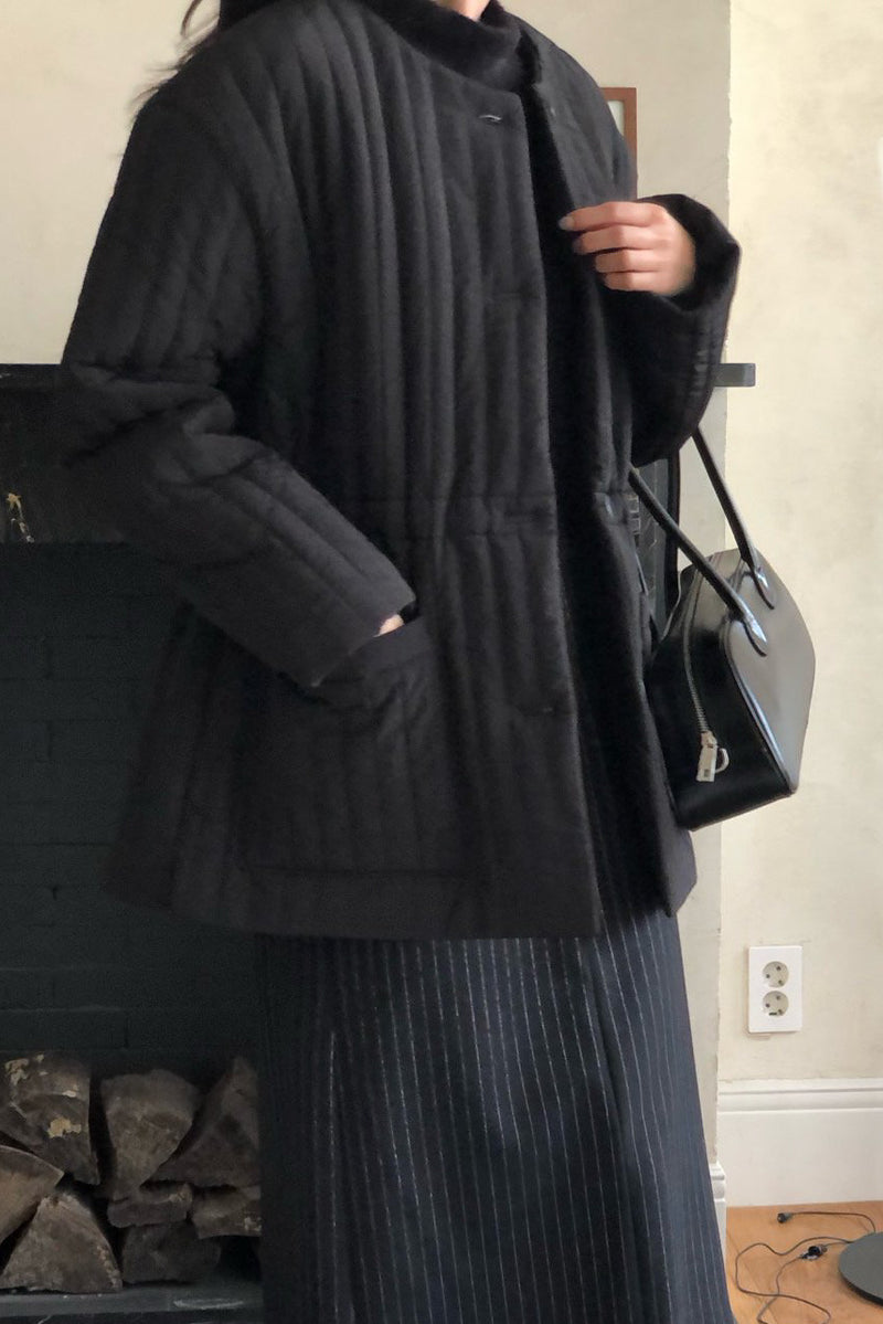 Quilted Sherpa Warmth Jacket