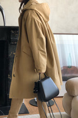 Foet London Hooded Coat (Hood Detachable)