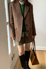 Ver Wool Check Jacket