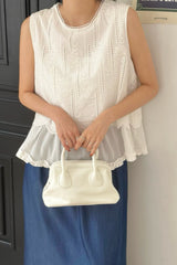 Pure Scallop Lace Blouse