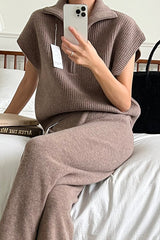 Wool Half Vest