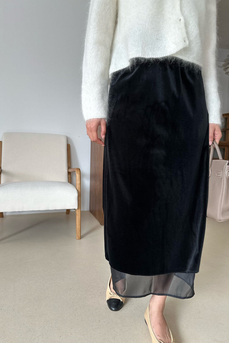 Velvet Layer Skirt