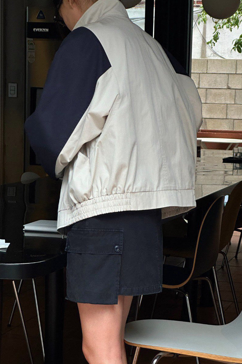 Wind Contrast Blouson