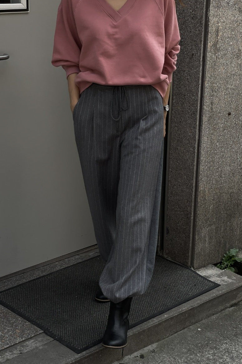 Stripe Banding Slacks