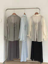 Airy Tie-Back Duo