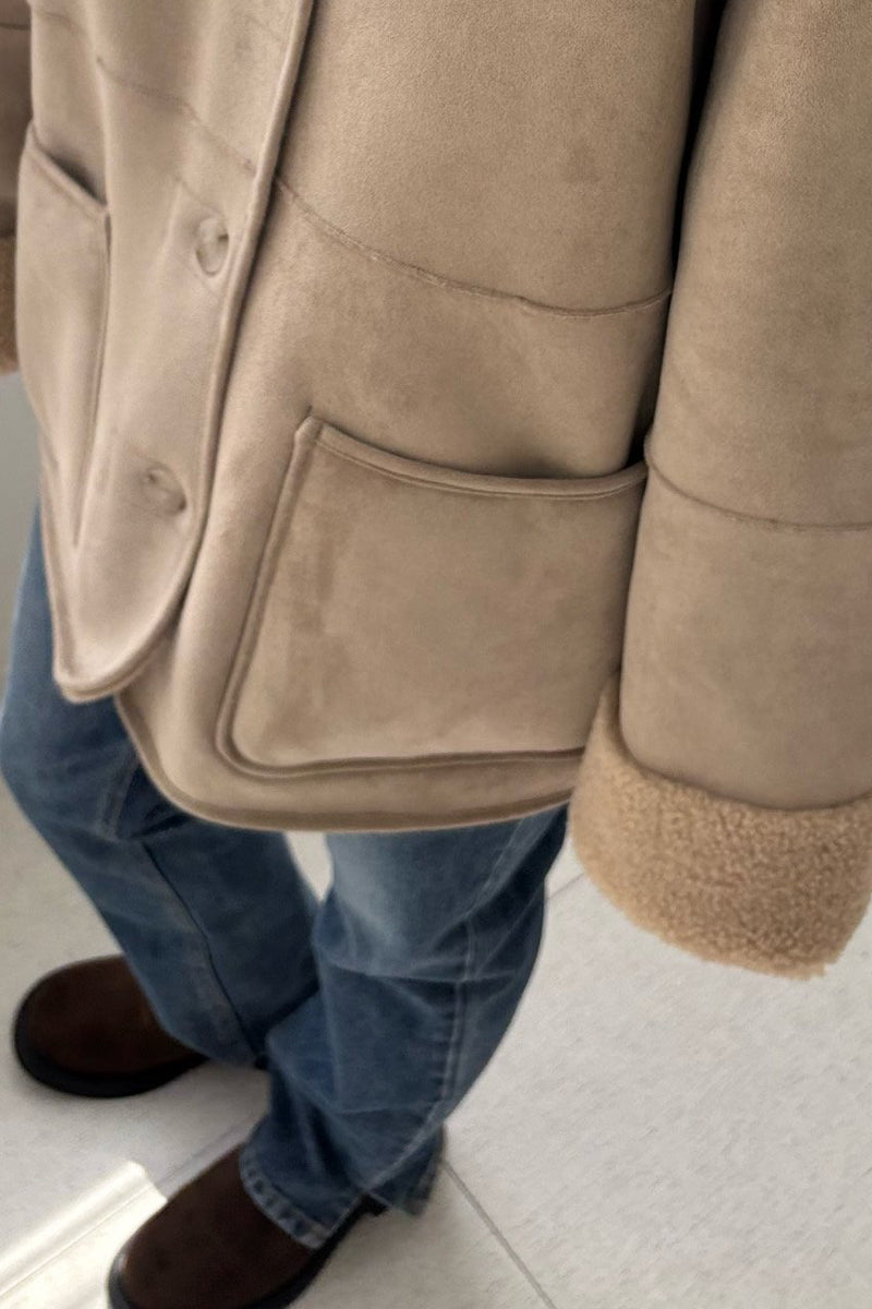 Reversible Teddy Mustang Jacket