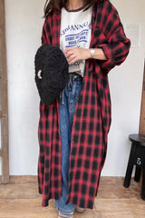 Vintage Maxi Check Shirt