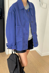 Washed Collar Jacket
