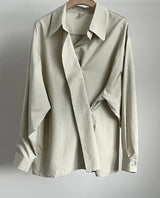 Wrap Tencel Shirt