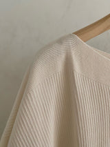 Boatneck Skirt Set