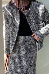 Tweed Jacket + Skirt Set (Jacket also sold separately)
