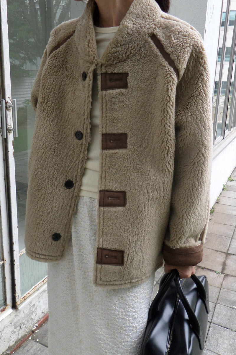 Reversible Shearling Mustang