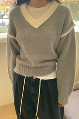 Varsity V Sweater