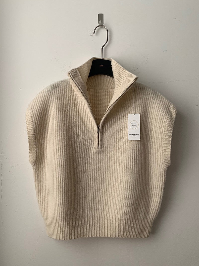 Wool Half Vest