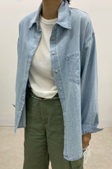 Denim Overfit Shirt