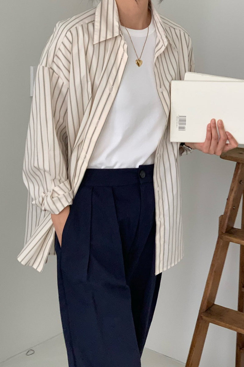 Poet Stripe Shirt