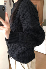 Classic Chunky Cable Sweater