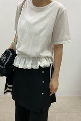 Frill Lace Stopper Tee