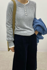 Easy Henley Knit