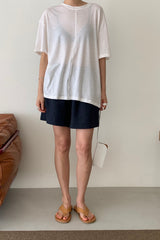 Raw Seam Detail Tee