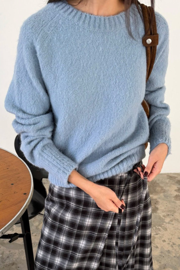 Winter Bloom Round Sweater