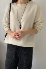 Hairy Wool-Cash Knit