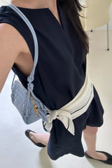 Clean Line Linen Romper