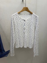 Floral Cardigan Set