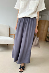 Satin Skirt Pants
