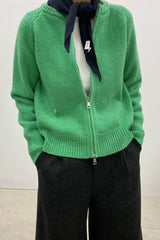 Hatch Zipper Cardigan