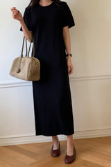 Short Slv Knit Dress