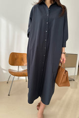 Maxi Shirt Dress